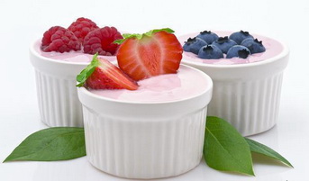 полезные йогурты.