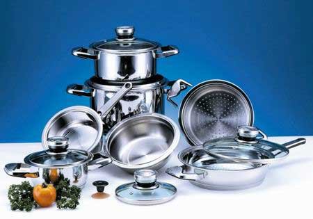 какую посуду выбрать, кухонный инвентарь и посуда, кухонная посуда из нержавеющей стали
